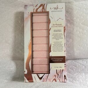 Manna Kadar Pink Shower Tablets with Pomegranate Essential Oils